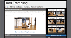 Desktop Screenshot of hardtrampling.com